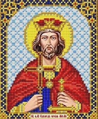 Рисунок на ткани «Святой Эдуард»