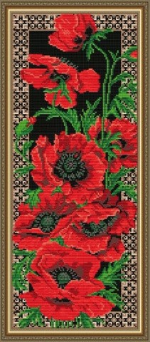 Алмазная вышивка «Маки» Алмазная вышивка «Маки»