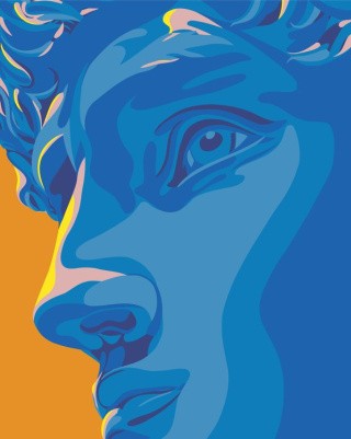 Картина по номерам «Античные статуи: Давид Арт 2» Картина по номерам «Античные статуи: Давид Арт 2»