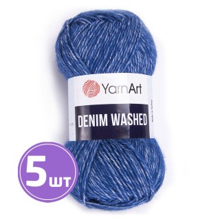 Пряжа YarnArt Denim Washed2 (Деним вошд 2) (922), меланж джинс, 5 шт. по 50 г Пряжа YarnArt Denim Washed2 (Деним вошд 2) (922), меланж джинс, 5 шт. по 50 г