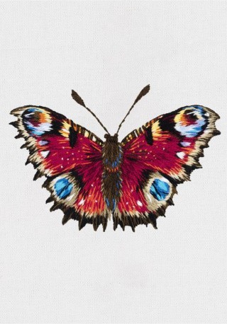 Набор для вышивания «Бабочка Павлиний глаз»
