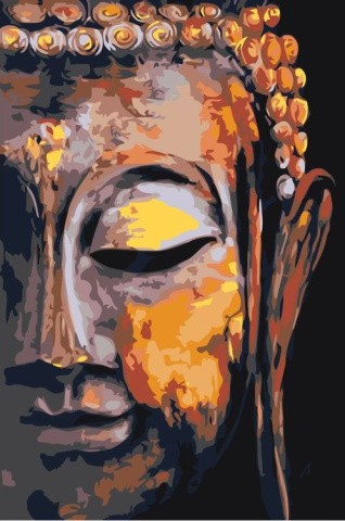 Картина по номерам «Глаз Будды»