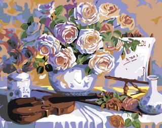 Картина по номерам «Вдохновение» Картина по номерам «Вдохновение»