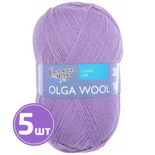 Пряжа Семеновская Olga W (272), колокольчик 5 шт. по 100 г Пряжа Семеновская Olga W (272), колокольчик 5 шт. по 100 г
