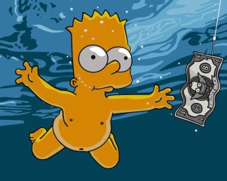 Картина по номерам «Simpsons Симпсоны: Барт Нирвана»