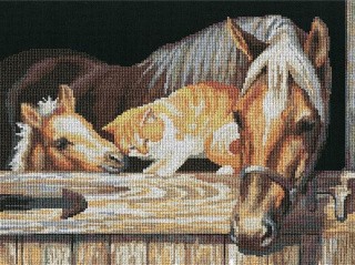 Набор для вышивания «Друзья» Набор для вышивания «Друзья»