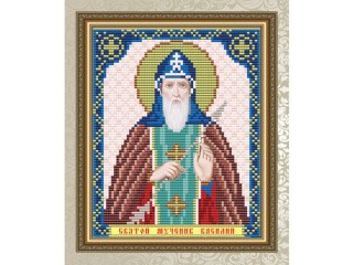 Рисунок на ткани «Святой Мученик Василий»