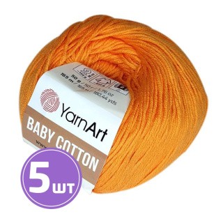 Пряжа YarnArt Baby cotton (425), абрикос, 5 шт. по 50 г