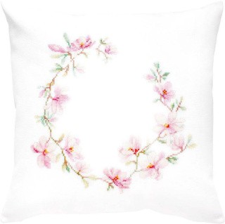 Набор для вышивания «Подушка. Розовые цветы»