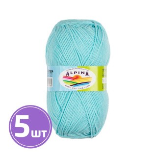 Пряжа Alpina VERA (06), голубой, 5 шт. по 100 г Пряжа Alpina VERA (06), голубой, 5 шт. по 100 г