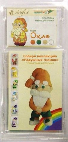 Набор Артефакт «Радужные гномы - Гном Охле», 4 цв. Набор Артефакт «Радужные гномы - Гном Охле», 4 цв.