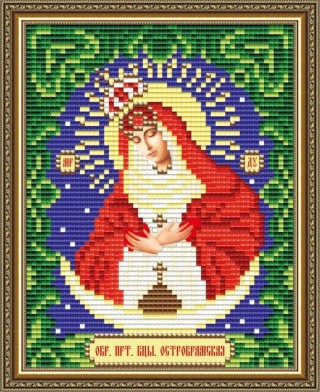 Алмазная вышивка «Богородица Остробрамская»