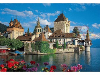 Пазлы «Замок Оберховен, Швейцария»