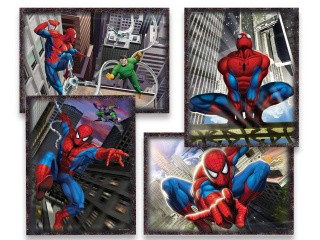 Пазлы «Набор 4-в-1 Человек-паук»