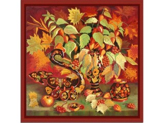 Рисунок на ткани «Осенний натюрморт»