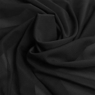 Сетка эластичная утягивающая, 5 м x 152 см, 175 г/м², цвет: черный, KRUZHEVO