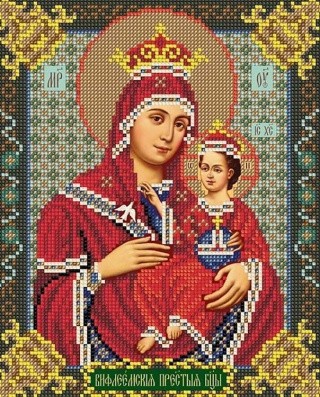 Набор вышивки бисером «Богородица Вифлеемская» Набор вышивки бисером «Богородица Вифлеемская»