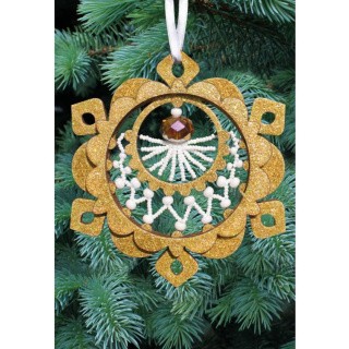 Сборная модель «Новогоднее украшение Снежинка» Сборная модель «Новогоднее украшение Снежинка»