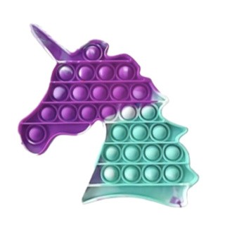 Игрушка антистресс Pop it Поп ит, Вечная пупырка «Единорог синий» Игрушка антистресс Pop it Поп ит, Вечная пупырка «Единорог синий»