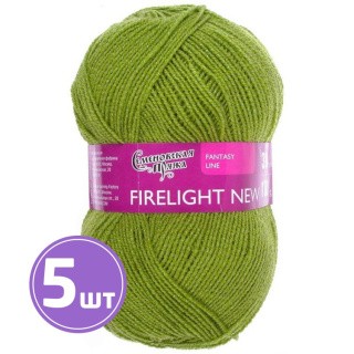 Пряжа Семеновская Firelight (7426), аспарагус-радуга 5 шт. по 100 г Пряжа Семеновская Firelight (7426), аспарагус-радуга 5 шт. по 100 г