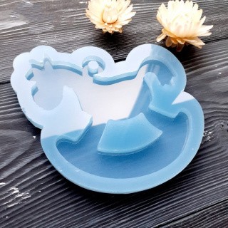 Лошадка, модель №6 - Силиконовый молд MyMold Лошадка, модель №6 - Силиконовый молд MyMold