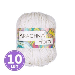Пряжа Arachna Fibra (01), белый, 10 шт. по 50 г Пряжа Arachna Fibra (01), белый, 10 шт. по 50 г