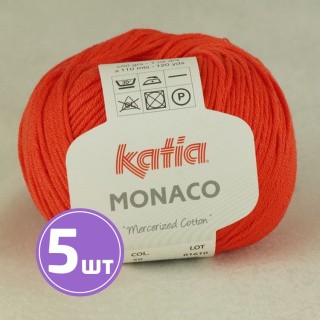 Пряжа Katia Monaco (50), алый, 5 шт. по 50 г Пряжа Katia Monaco (50), алый, 5 шт. по 50 г