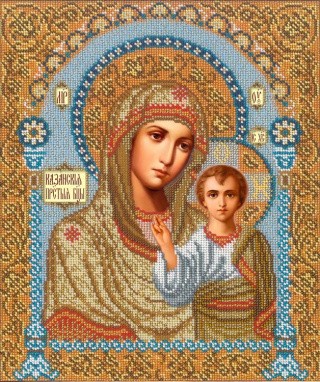 Набор вышивки бисером «Богородица Казанская»