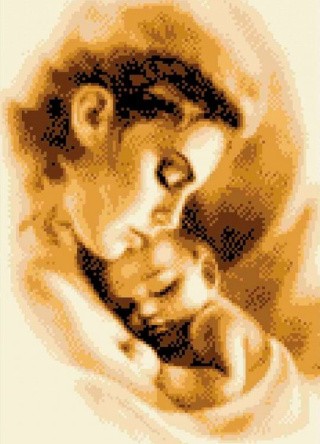 Набор для вышивания «Мать и ребенок»