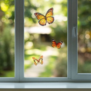 Украшение для окон и стекла «Бабочки 1»