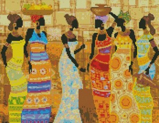 Алмазная вышивка «Африканские мотивы» Алмазная вышивка «Африканские мотивы»