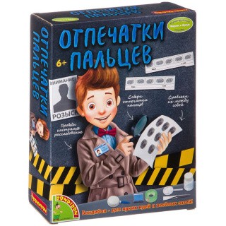 «Отпечатки пальцев». Французские опыты Науки с Буки Bondibon, арт. ВВ3182