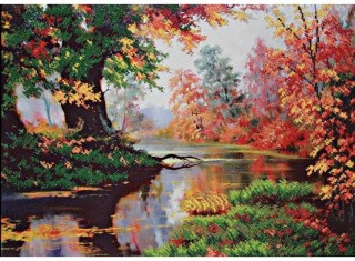 Набор вышивки бисером «Золотая осень» Набор вышивки бисером «Золотая осень»