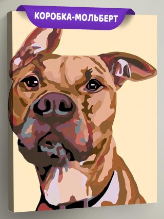 Картина по номерам «Робби»