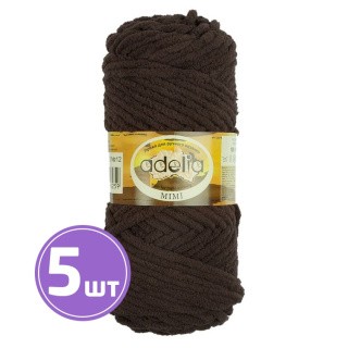 Пряжа Adelia MIMI (12), коричневый, 5 шт. по 100 г Пряжа Adelia MIMI (12), коричневый, 5 шт. по 100 г