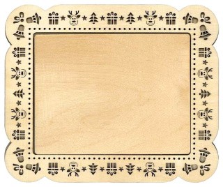 Рамка «Новый год», малая, 10x13 см Рамка «Новый год», малая, 10x13 см