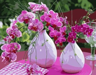 Картина по номерам «Розовое настроение» Картина по номерам «Розовое настроение»