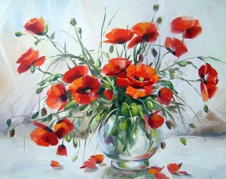 Алмазная вышивка «Любимые маки» Алмазная вышивка «Любимые маки»