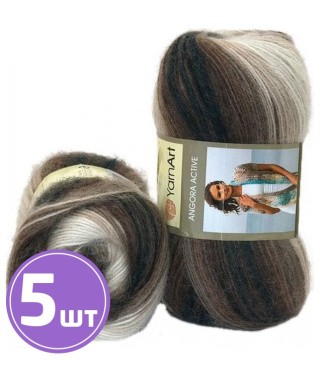 Пряжа YarnArt Angora Active (849), мультиколор, 5 шт. по 100 г