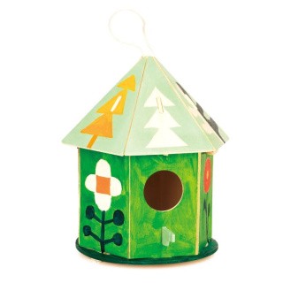 3D пазл-раскраска «Скворечник» 3D пазл-раскраска «Скворечник»