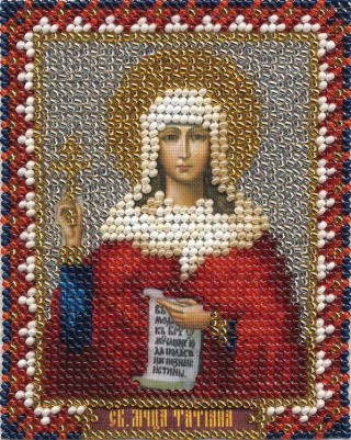 Набор для вышивания «Икона святой мученицы Татьяны»