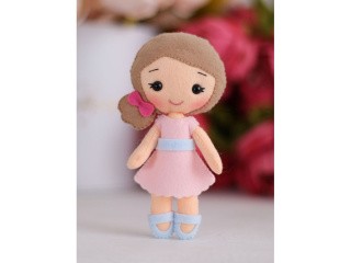 Набор для шитья игрушки «Кукла Малышка Полина»