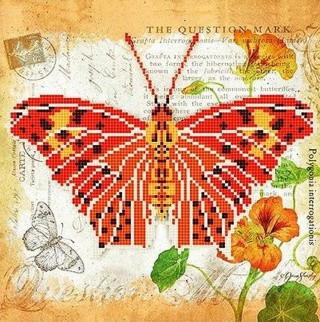 Рисунок на ткани «Бабочка 1»