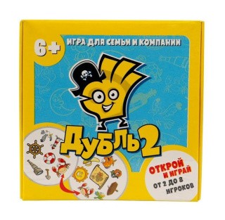 Настольная игра: Дубль 2 (синий)