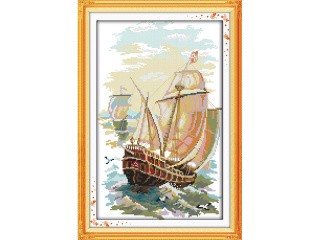 Набор для вышивания «Морское судно»