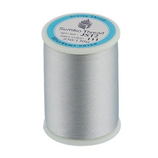 Нитки для вышивания SumikoThread, цвет: №111 светло-светло-серый, 130 м
