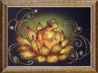 Набор для вышивания «Золотая жаба»