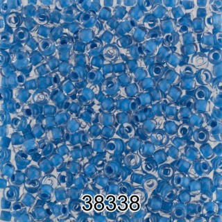 Бисер Чехия круглый 5 10/0, 2,3 мм, 500 г, цвет: 38338 темно-синий