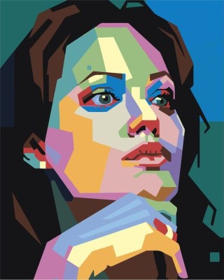 Картина по номерам «Фигурный портрет» Картина по номерам «Фигурный портрет»