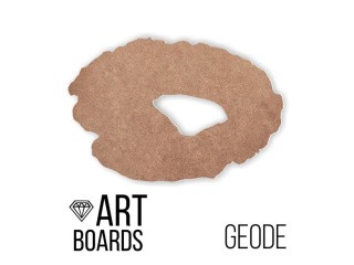 Заготовка ART Board Creative Geode, 50x33 см, Craftsmen.store